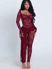 Enchanted Lace Jumpsuit
