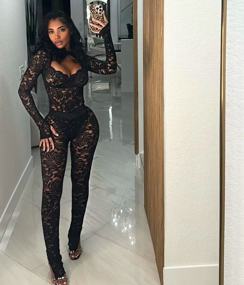 Lace Print Set