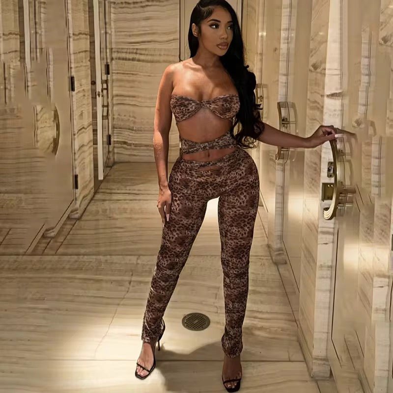 Savage Luxe Print Jumpsuit