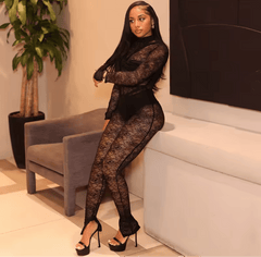 Midnight Lace Jumpsuit