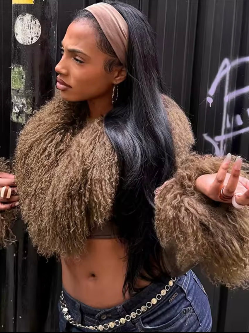 Main Character V Neck Fur