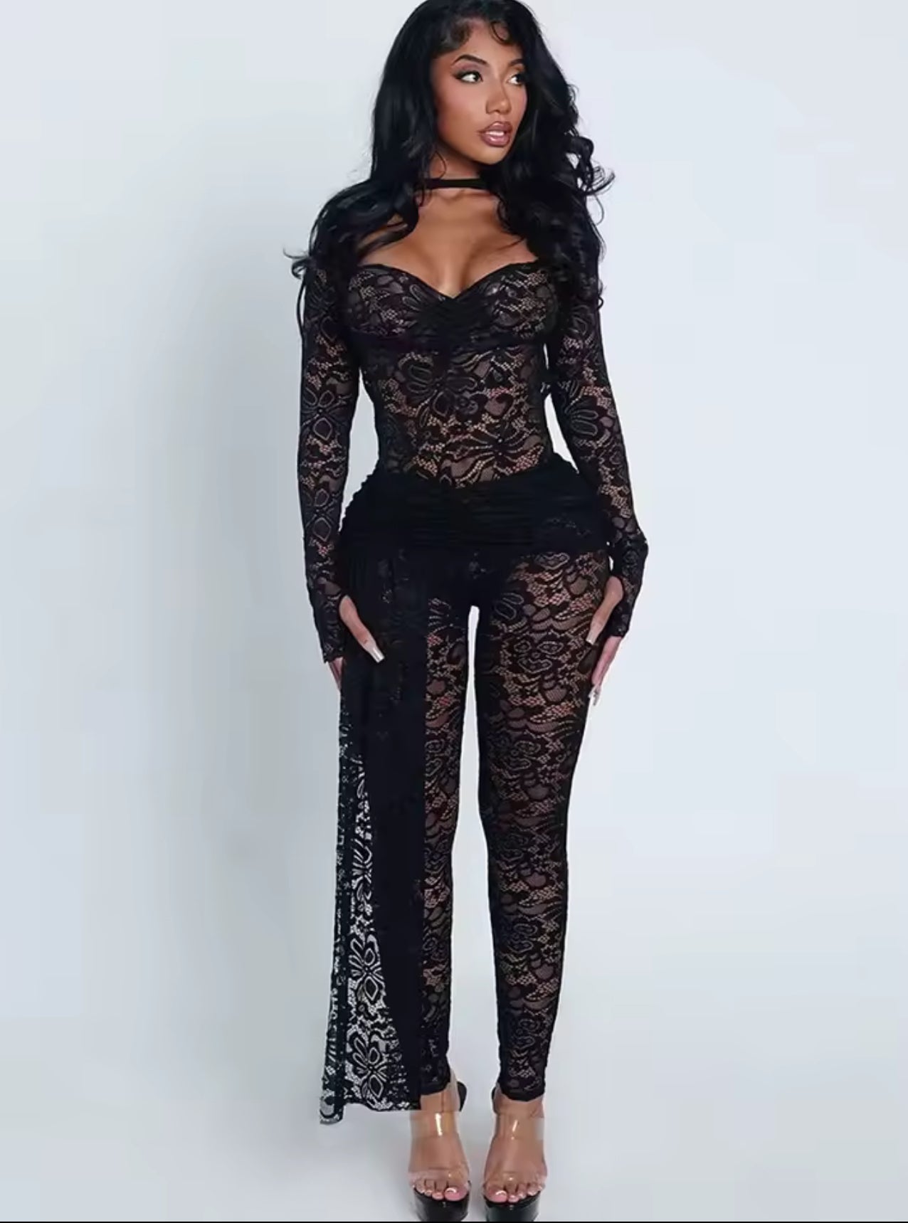 Enchanted Lace Jumpsuit