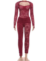 Enchanted Lace Jumpsuit