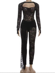 Enchanted Lace Jumpsuit