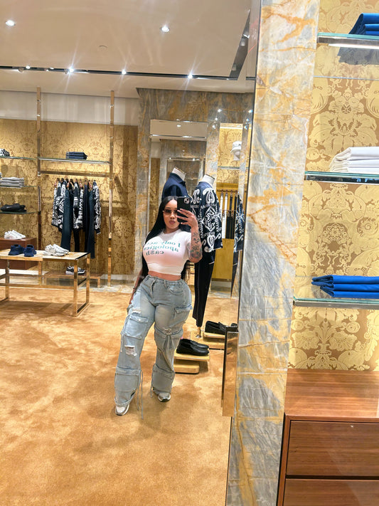 Astro Jeans featuring a sleek, modern fit with unique design details that give a futuristic vibe. These jeans combine comfort and style, perfect for adding an edgy touch to any casual look.