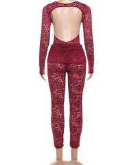Enchanted Lace Jumpsuit