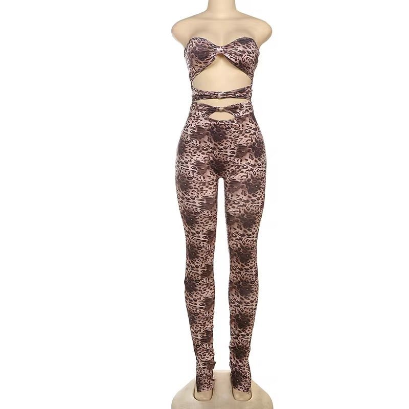 Savage Luxe Print Jumpsuit