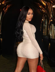 Snake BodyCon Dress