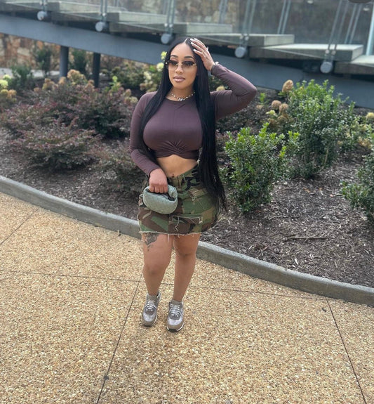 Souja Girl Mini Skirt