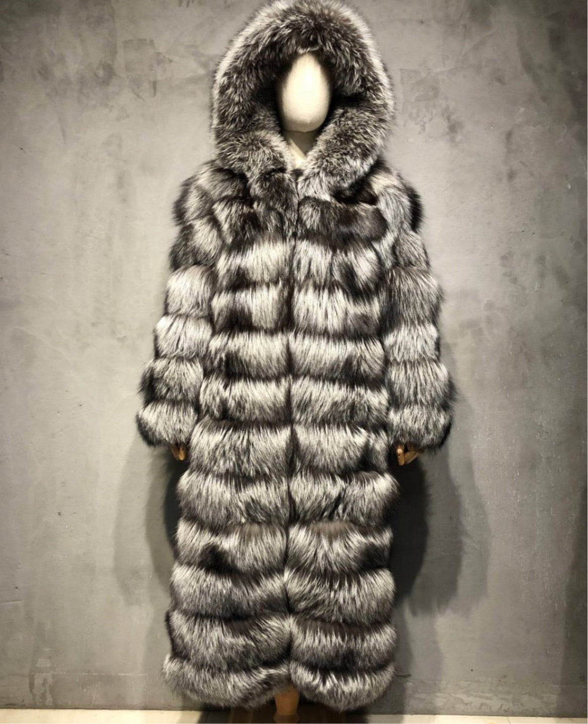 Silver fox full length